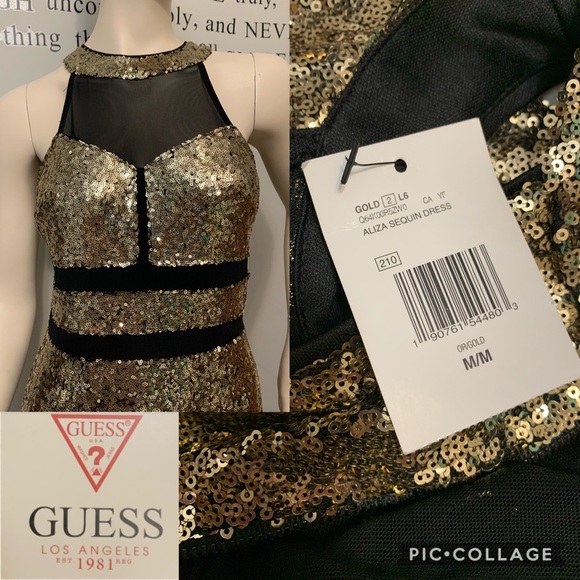 GUESS Sequin Dress❤️ - Picture 2 of 6